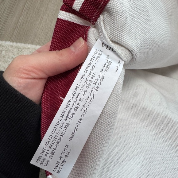 Vuori patterned canvas tote bag - Picture 4 of 5